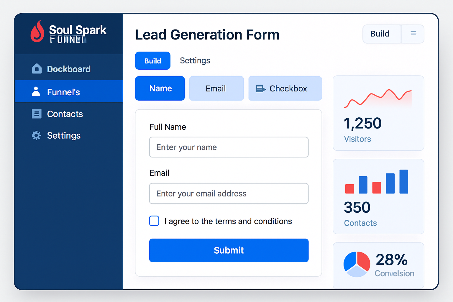 Soul-Spark Funnel Plugin Interface