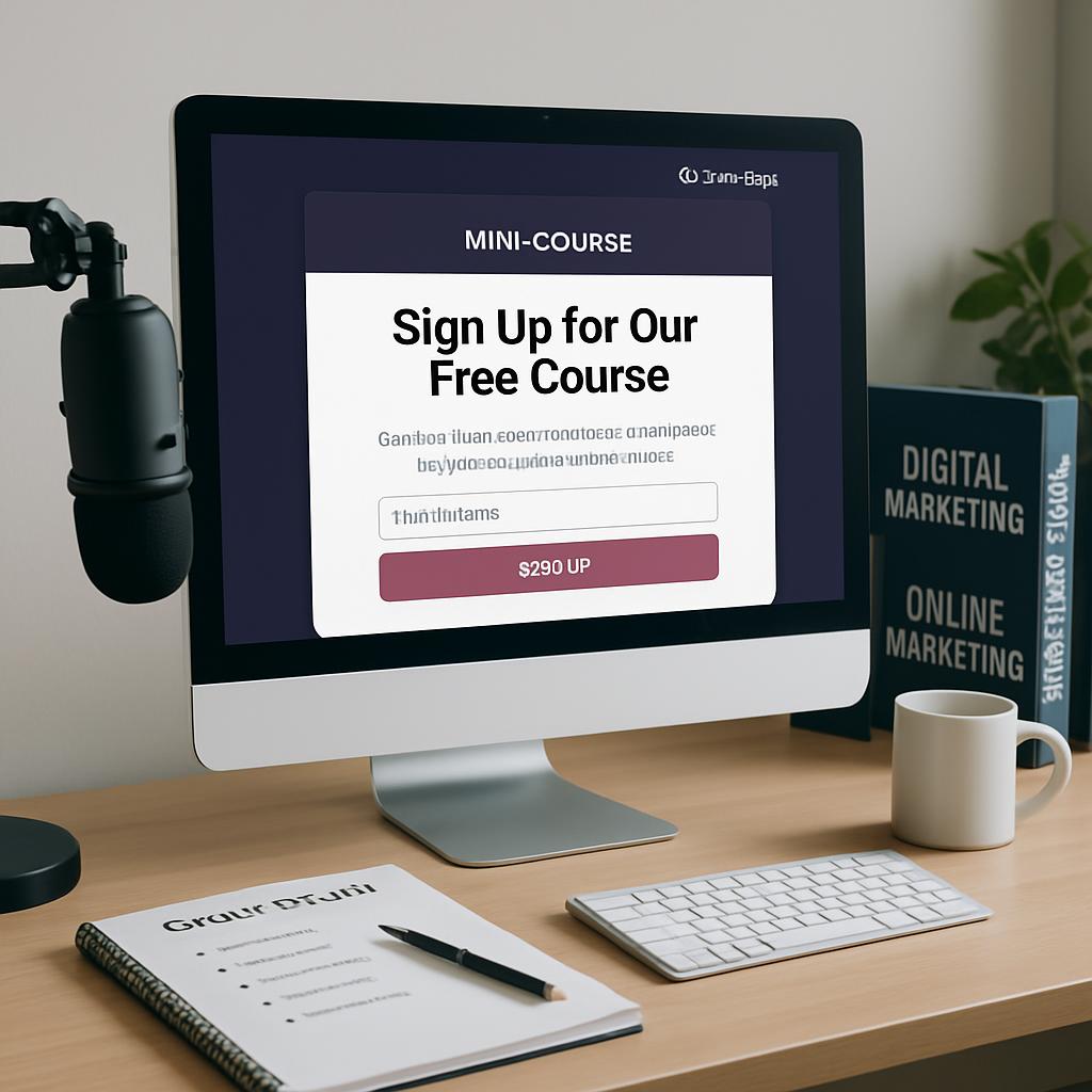 Online Course Creator Example